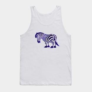 Grant's Zebra Tank Top